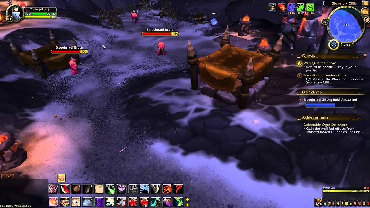 Quest Achievements: Assault on Stonefury Cliffs