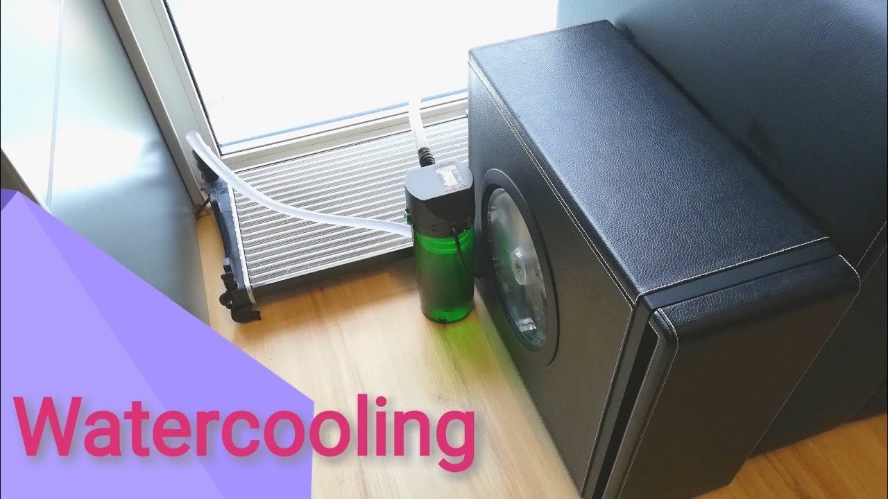 Passive Watercooling / Car Radiator and distilled water