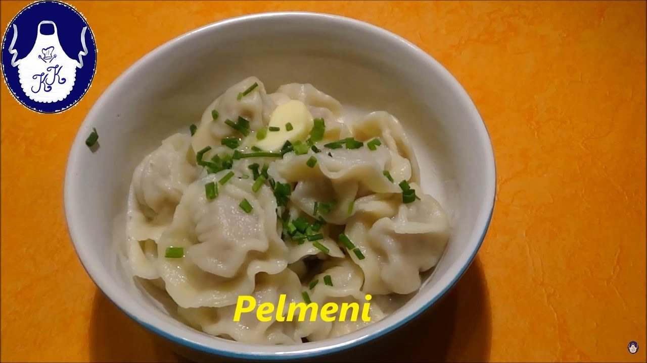 Pelmeni russische Teigtaschen / Tortellini mit Hackfleischfüllung , mit voller Anleitung