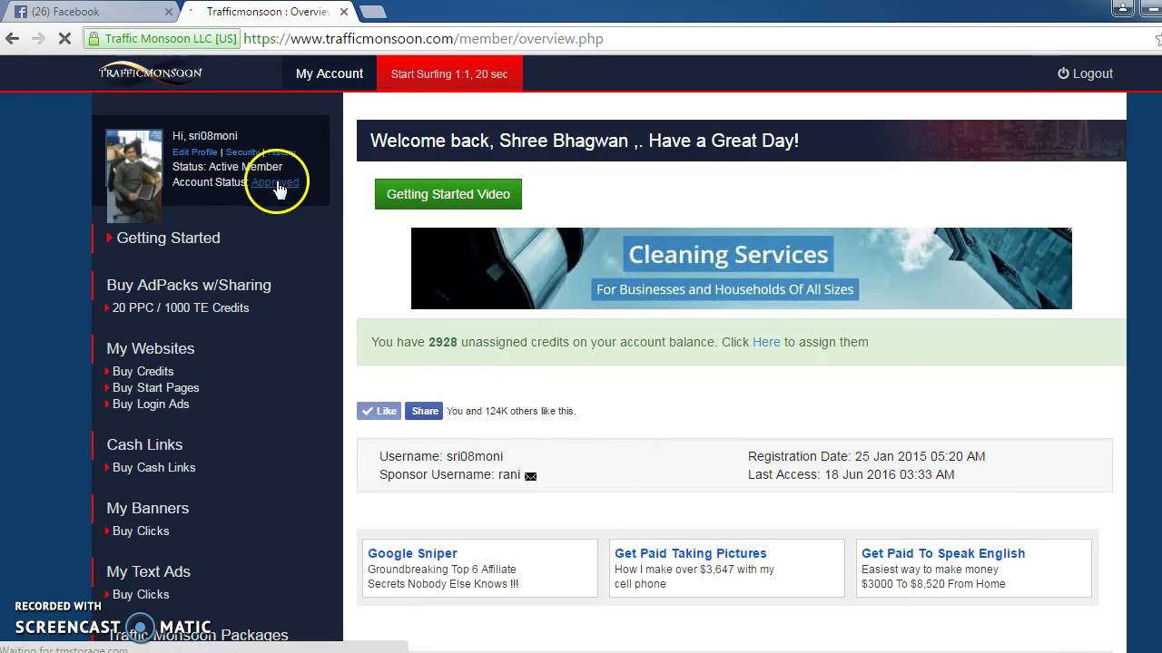 How to Approve Your Account in Traffic Monsoon