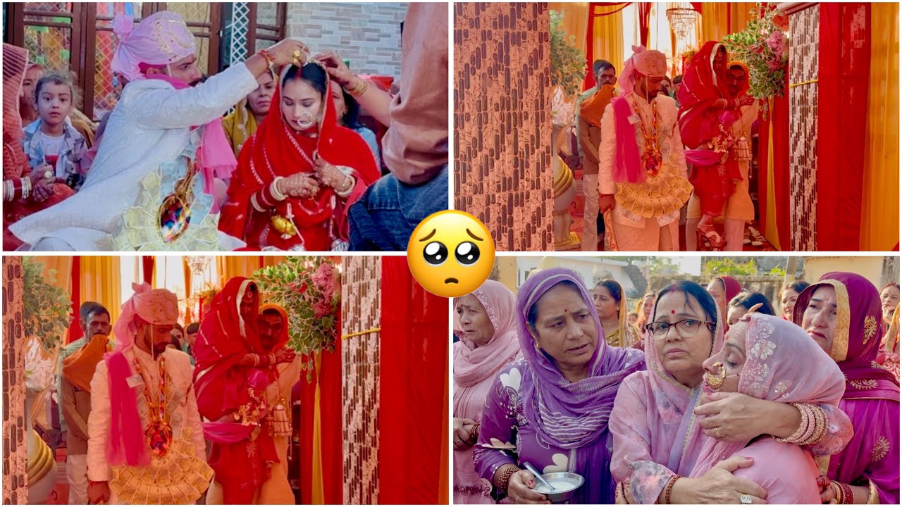 VIDAAI VLOG🥺❤️||Hardest goodbye ever😭🫀#jammu #wedding #love #familyvlog #emotional #viral #trending 