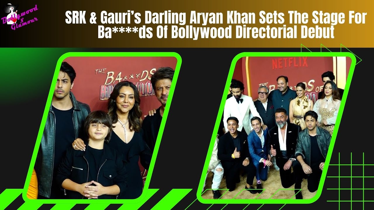 SRK & Gauri’s Darling Aryan Khan Sets The Stage For Ba****ds Of Bollywood Directorial Debut