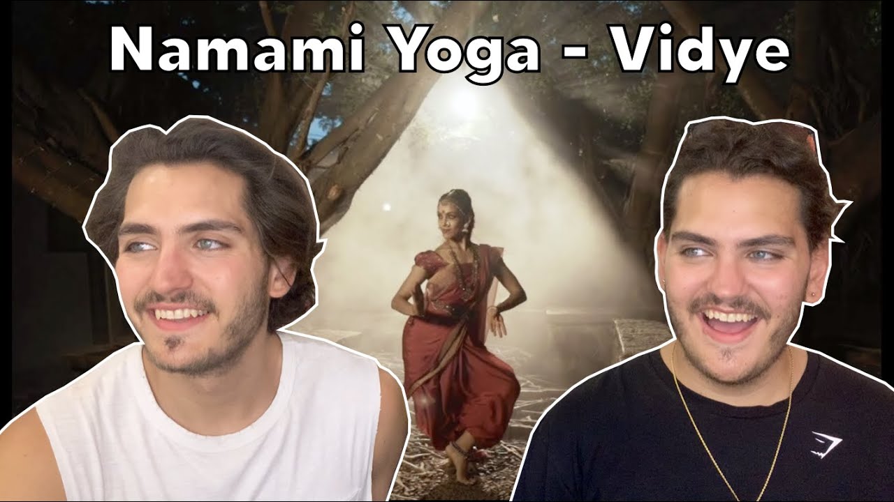 🇮🇳 | Twin Musicians REACT | Namami Yoga - Vidye | Raadha Kalpa Dance Company