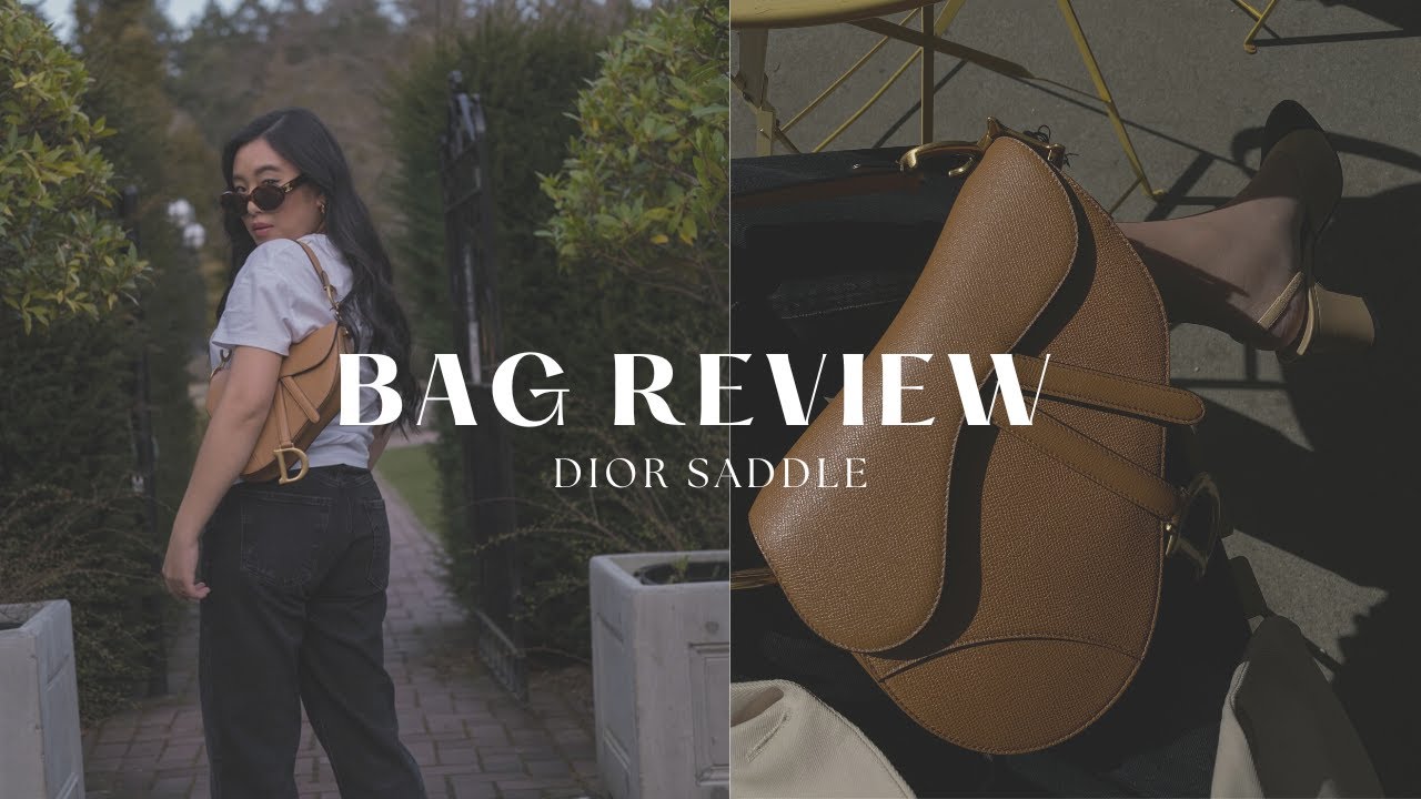BAG REVIEW - DIOR SADDLE BAG | What fits inside & still worth it? | Lindsay BonBon