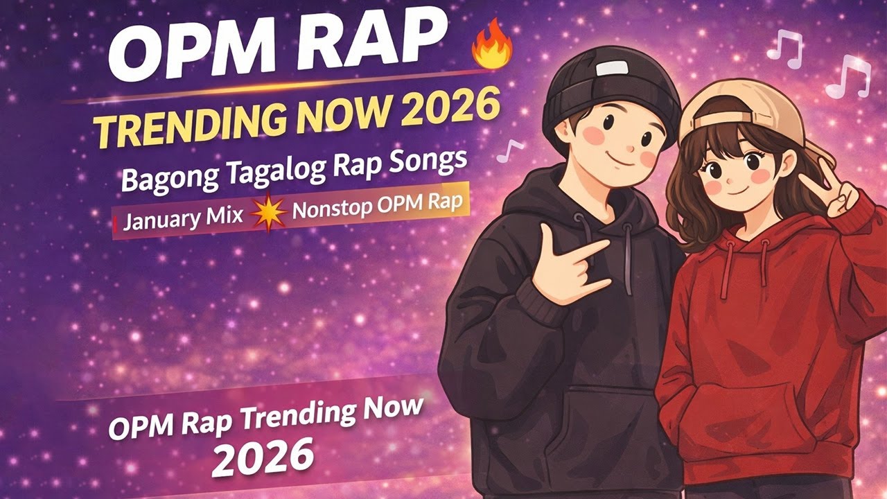 OPM Rap Trending Now 2026 🔥 Bagong Tagalog Rap Songs | January Mix 💥Nonstop OPM Rap