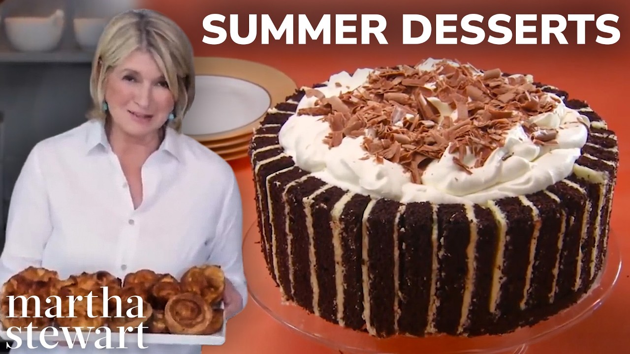 Martha Stewart's Favorite Summer Dessert Recipes | Martha’s Summertime Sweets