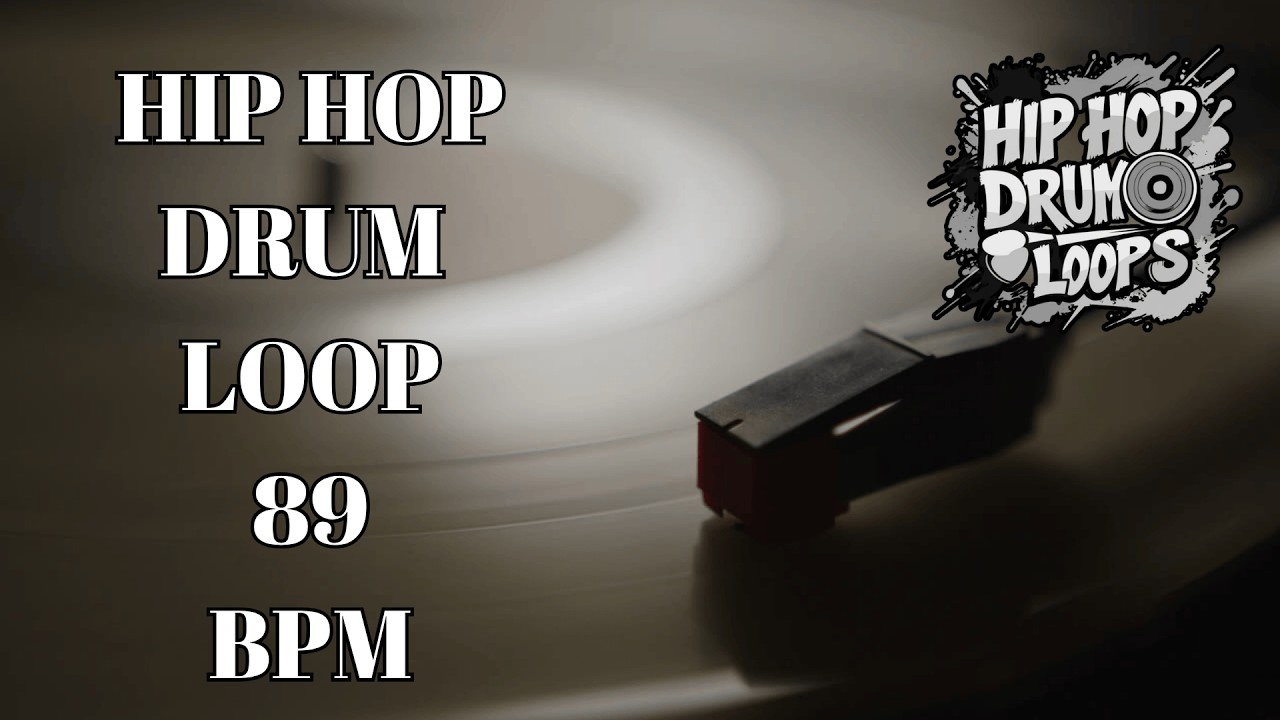 89 BPM Hip Hop Drum Loop | Gritty Boom-Bap Rhythm