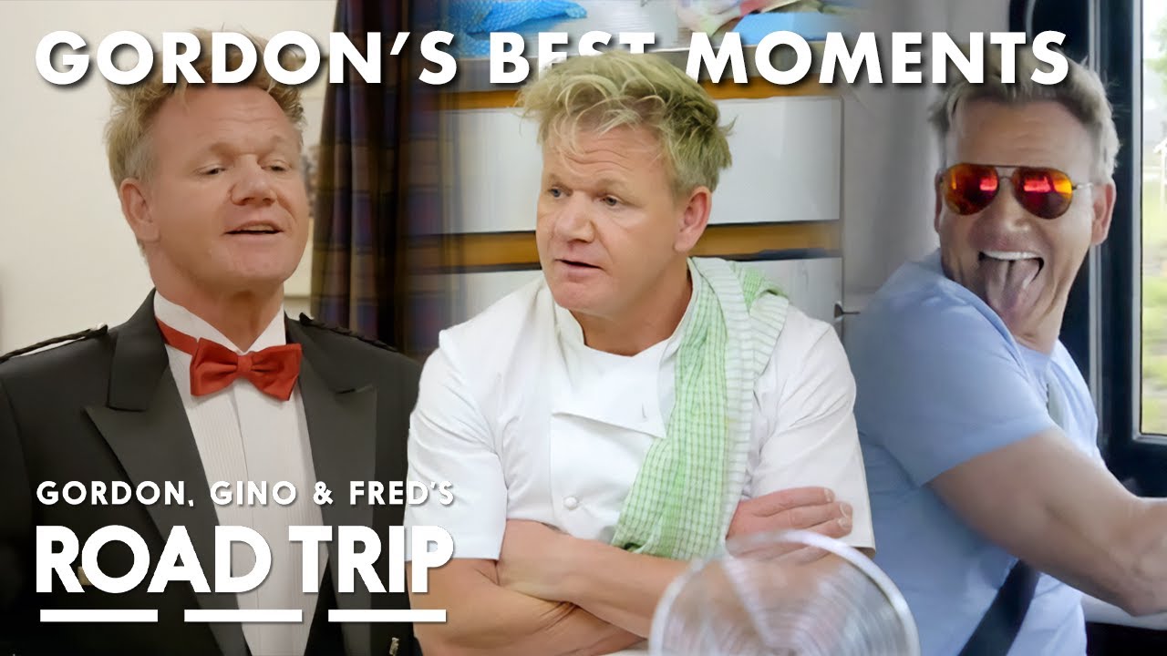 Gordon Ramsay’s Best Road Trip Moments | Gordon, Gino, and Fred's Road Trip