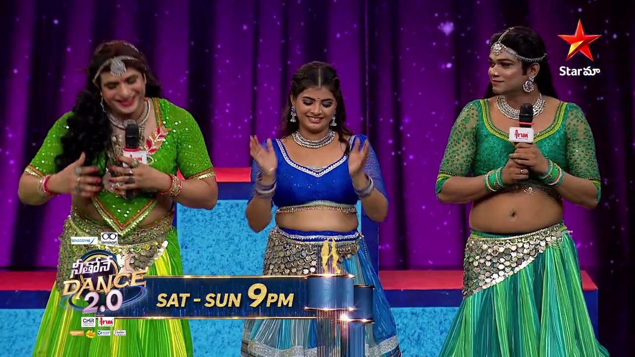Neethone Dance 2.0 -Promo | Britto & Sandhya | TEENMAAR SPECIAL Round | Sat- Sun at 9 PM | Star Maa