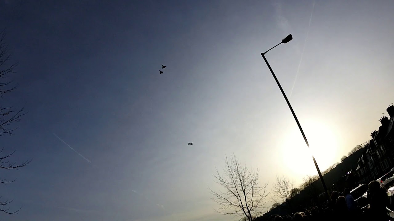 KC135  + Typhoon Endcliffe Park Sheffield Mi Amigo tribute.