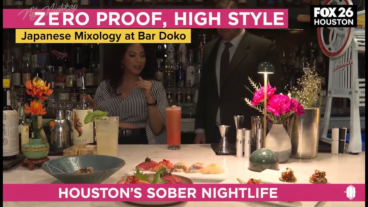 Zero Proof, High Style: Japanese Mixology at Bar Doko Houston 🏮