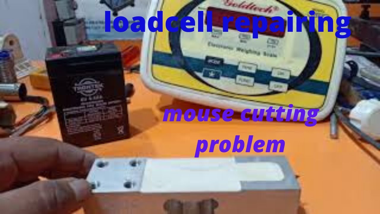 weight scale load cell repairing