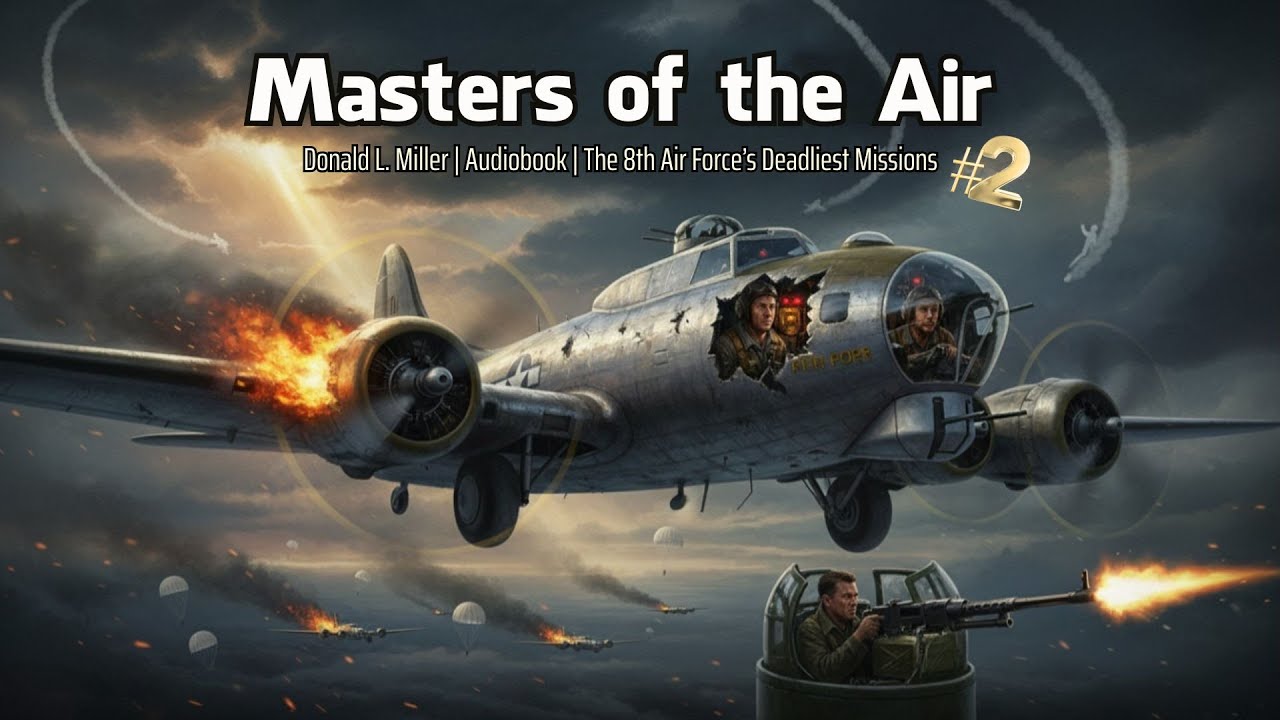 Masters of the Air (Part 2) | Donald L. Miller | Audiobook | The 8th Air Force’s Deadliest Missions