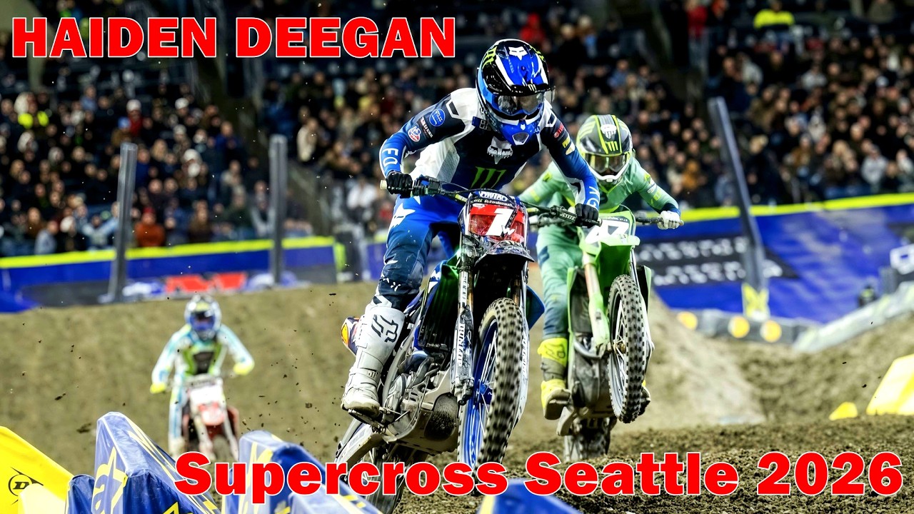 V#619 Haiden Deegan rules the Emerald City | Main Event 250SX | Supercross Seattle 2026 | 4K