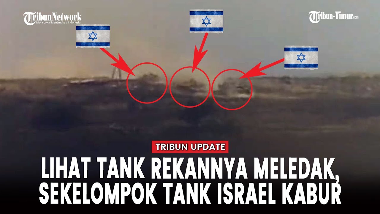 Brigade Al-Qassam Serang Kendaraan Lapis Baja IDF di Deir al-Balah, Gaza