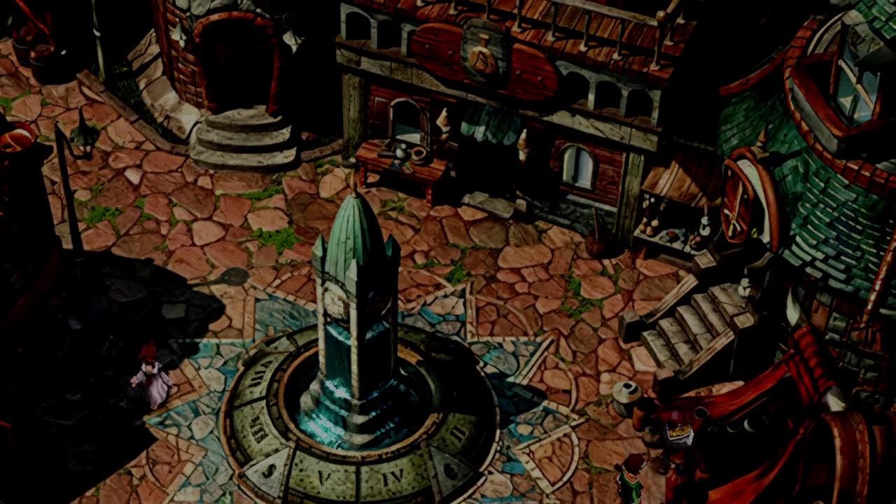 Final Fantasy IX, playing the game while showing some mods to my friends.