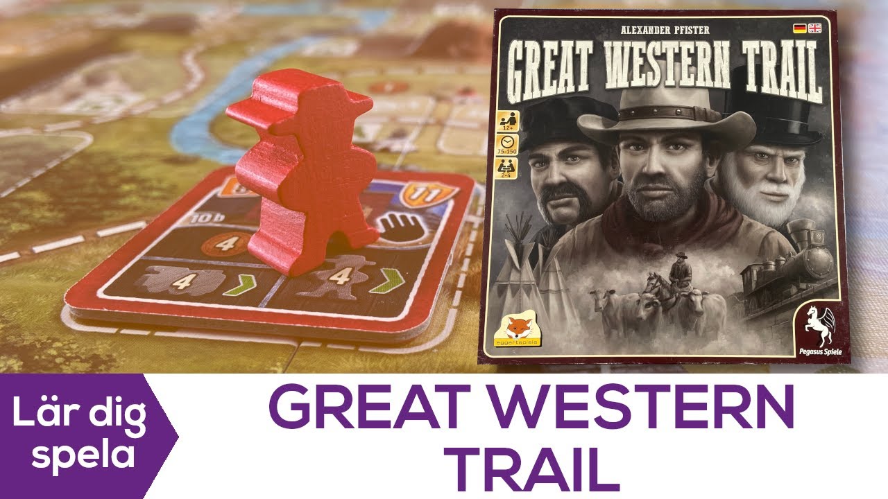 Lär dig spela Great Western Trail!