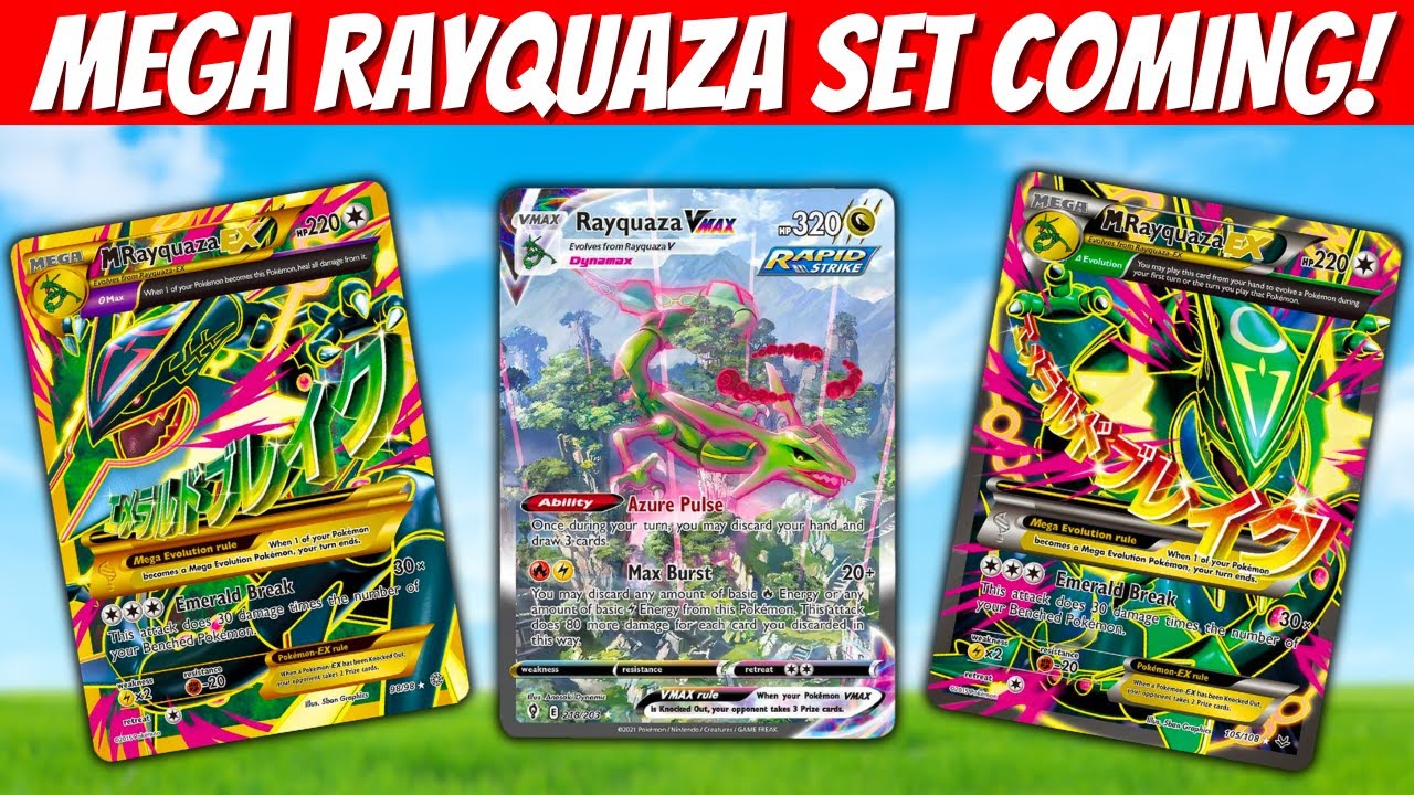Mega Rayquaza Set Coming Soon! Pokemon News