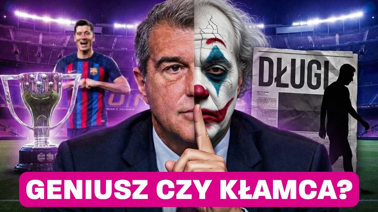 Joan Laporta - KŁAMCA CZY GENIUSZ?