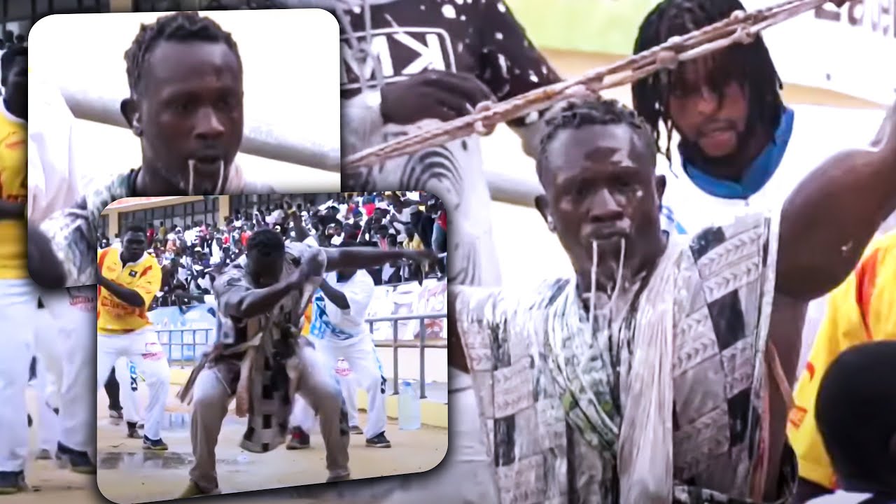 Touss très décidé de Modou Anta pour son combat contre Prince 👑 de Pikine 04 Mai 2025