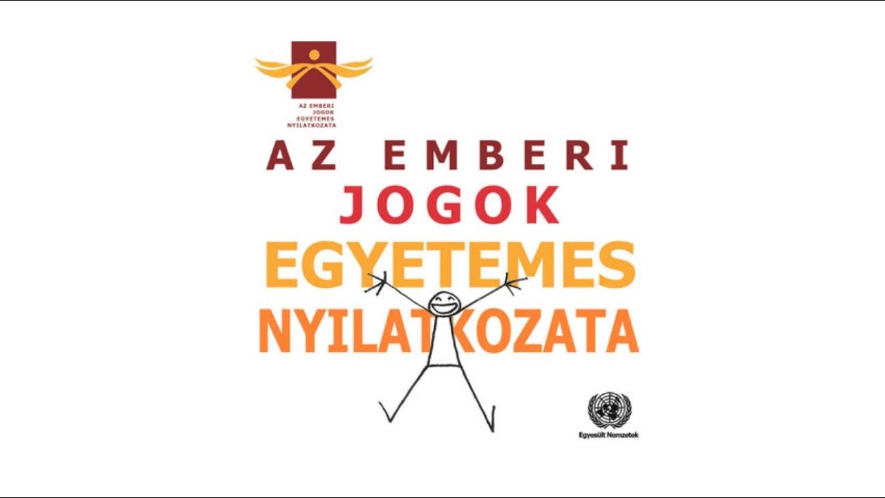 Az Emberi Jogok Egyetemes Nyilatkozata (UDHR read in Hungarian)