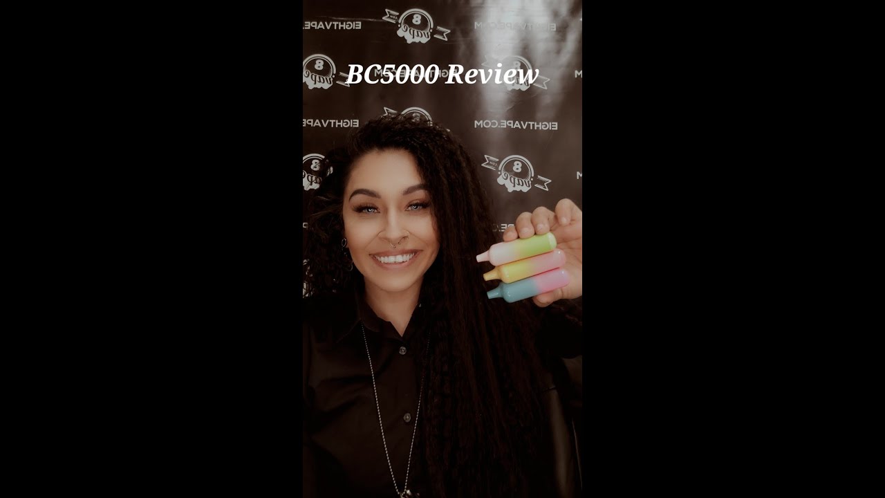 E.B. Design BC5000 Disposable Vape: Unboxing + Review - *NEW* Name on the Same Elf Bar