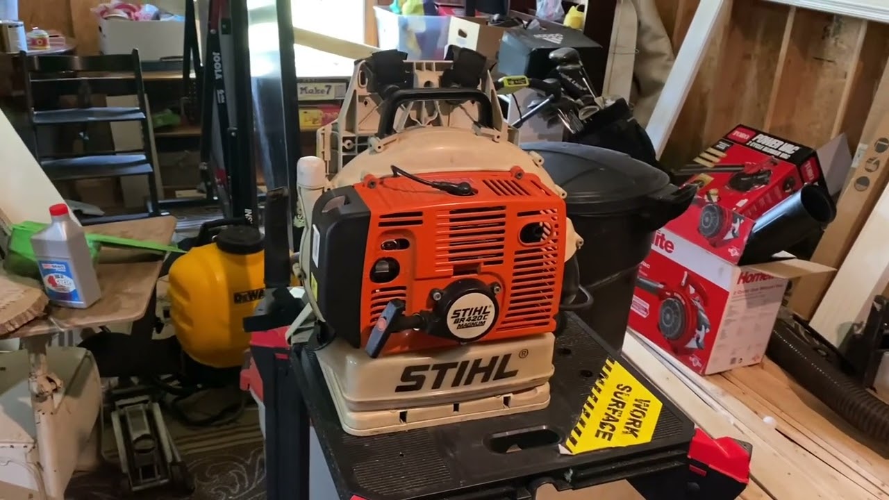 Update on my Stihl Br420c backpack blower