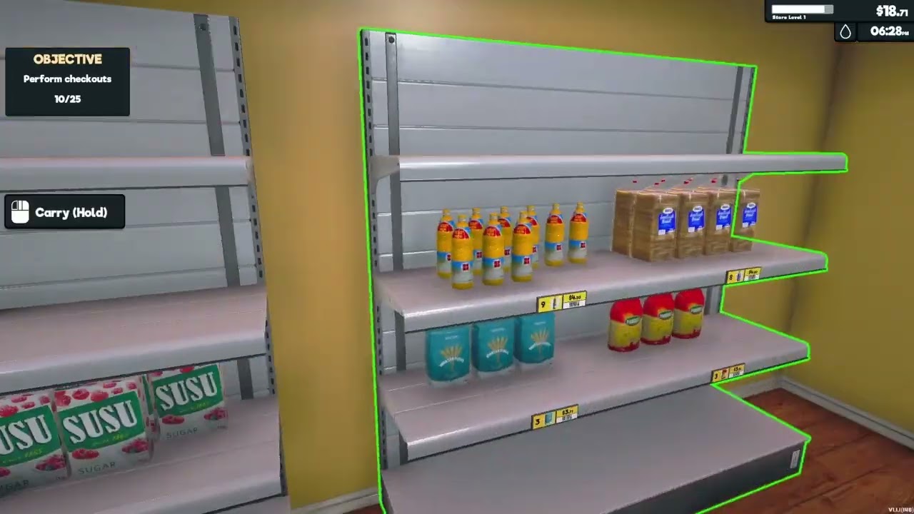 Supermarket simulator with Wifey / EP 1