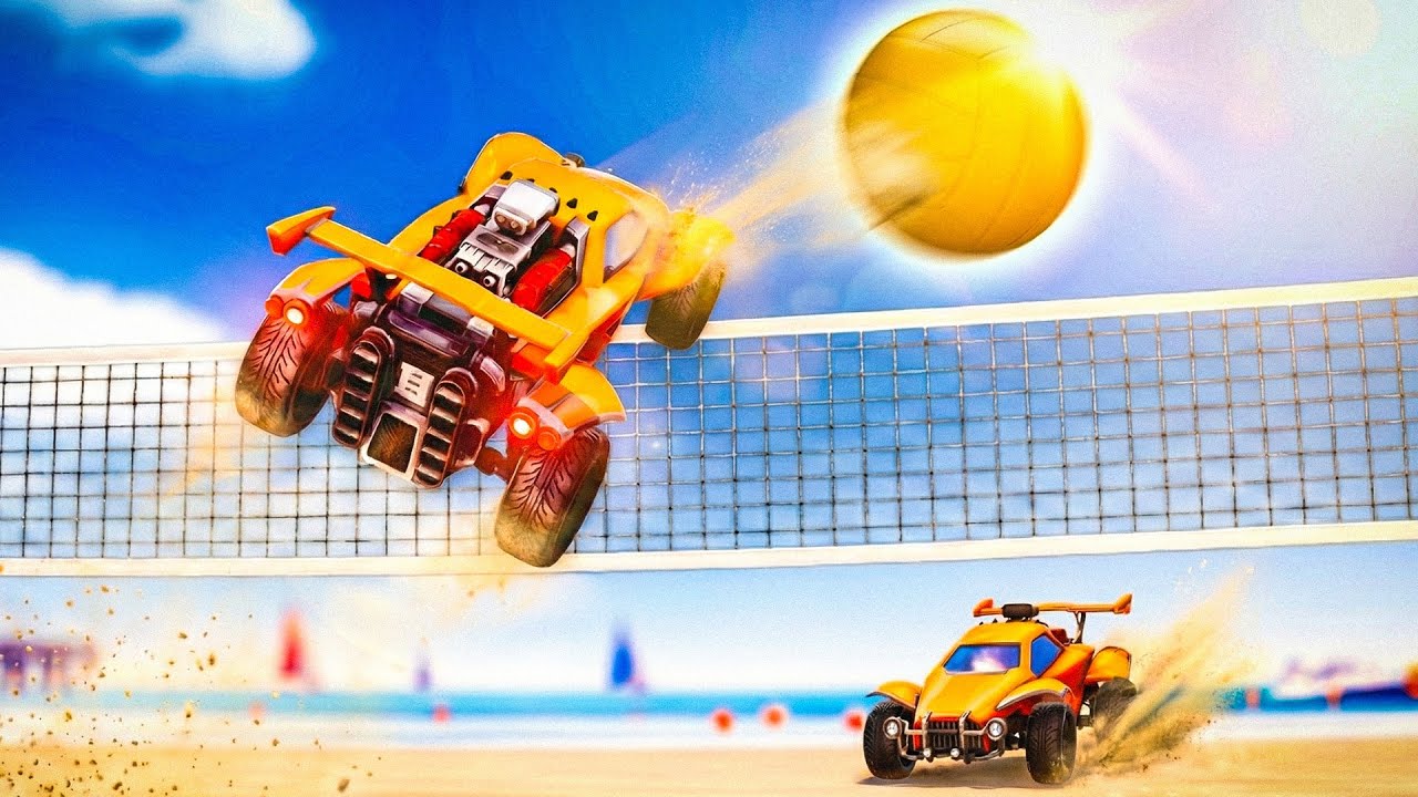 Lethamyr challenged me to Rocket League VOLLEYBALL