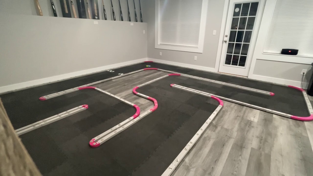 GL Racing GLR-GT New sway bar testing and battery dies...