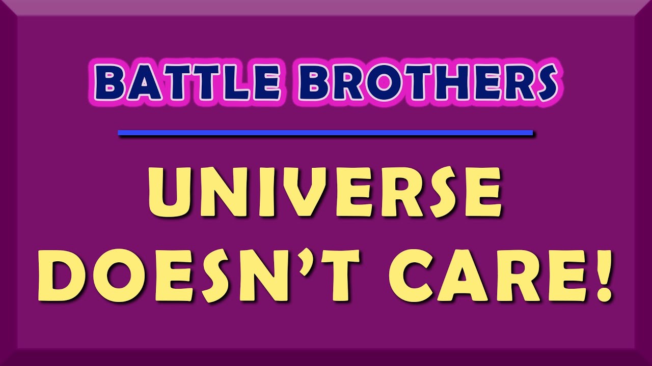 So, you have a plan, huh? That's cute. (Battle Brothers Gladiators)