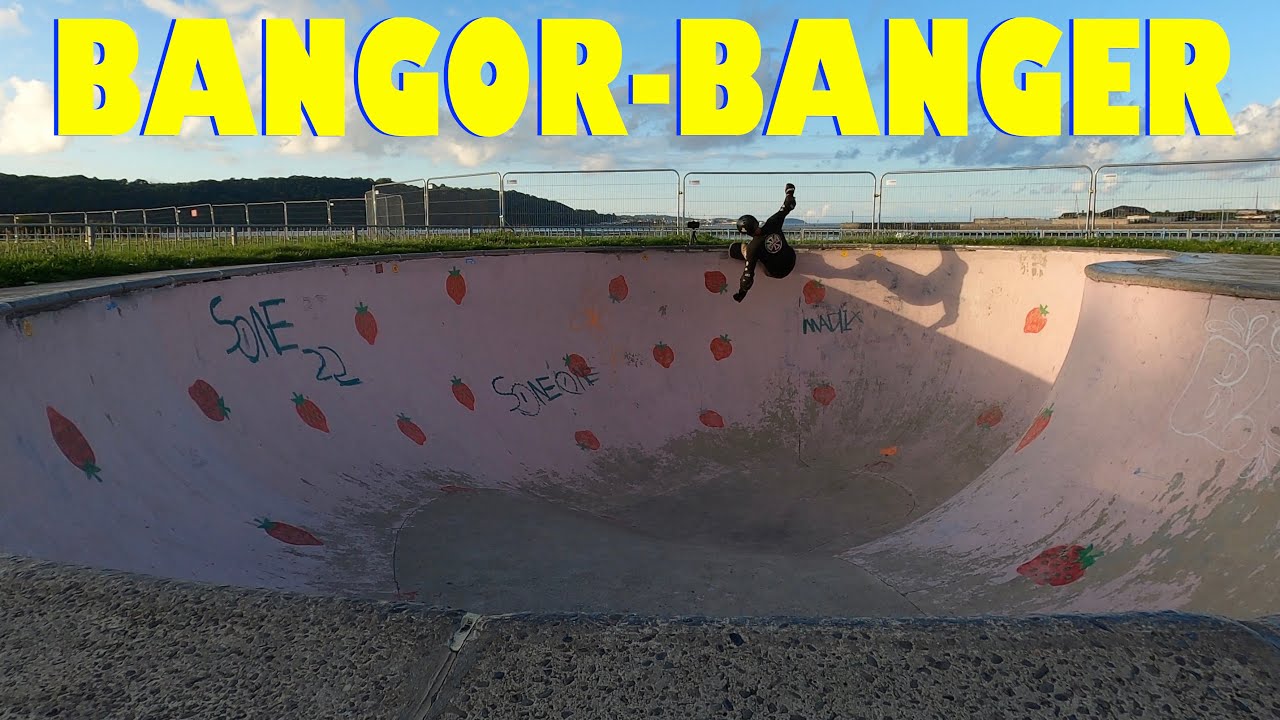 Skateboarding Bliss in Bangor 🏴󠁧󠁢󠁷󠁬󠁳󠁿 Nelson Skate Park Pool Adventure!
