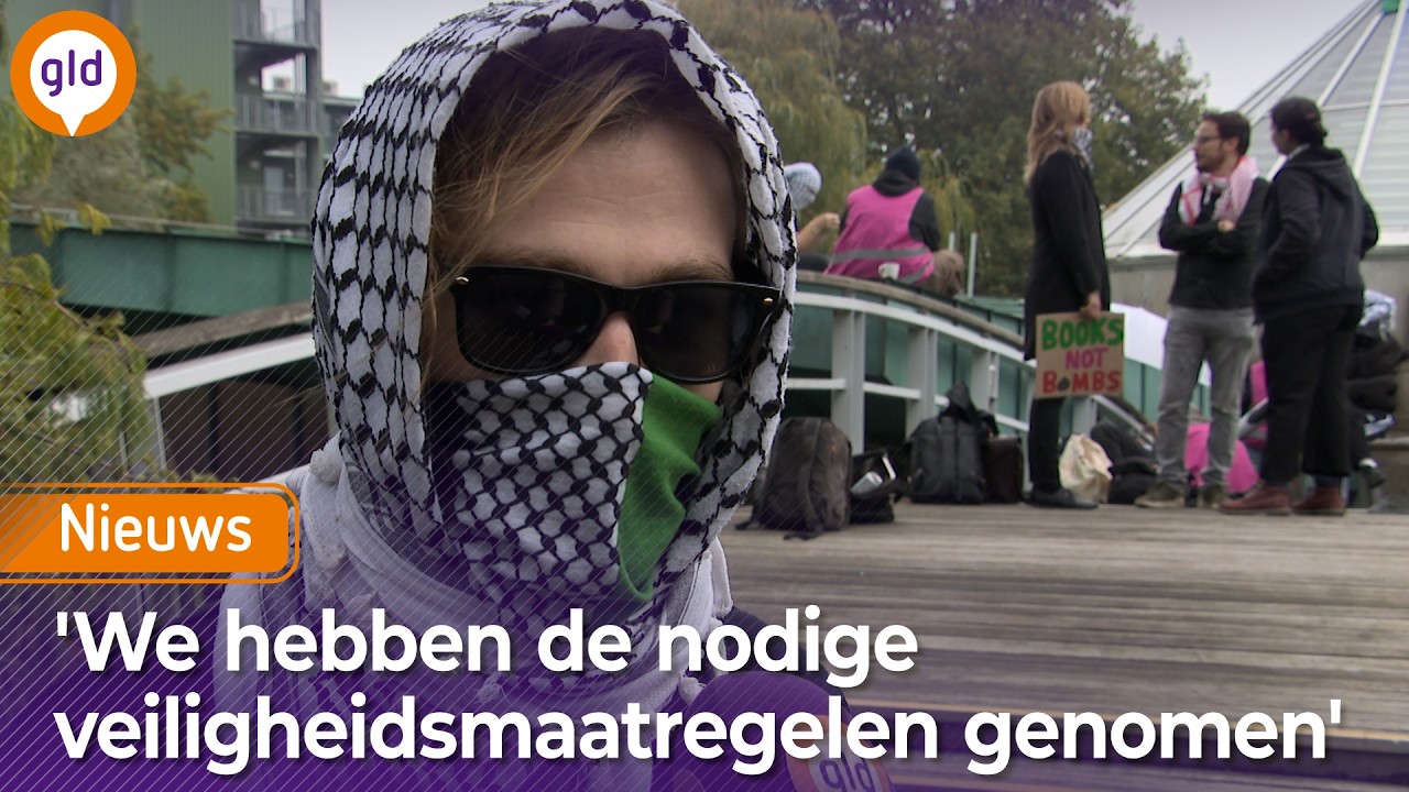 23 pro-Palestina-demonstranten opgepakt op de Radboud Universiteit