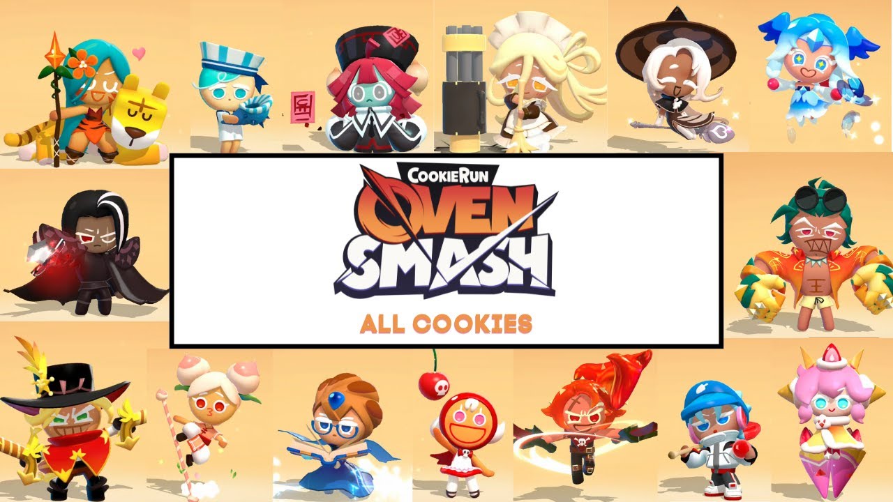 All Cookies & Skills in CookieRun : Oven Smash Closed Beta (part 1)