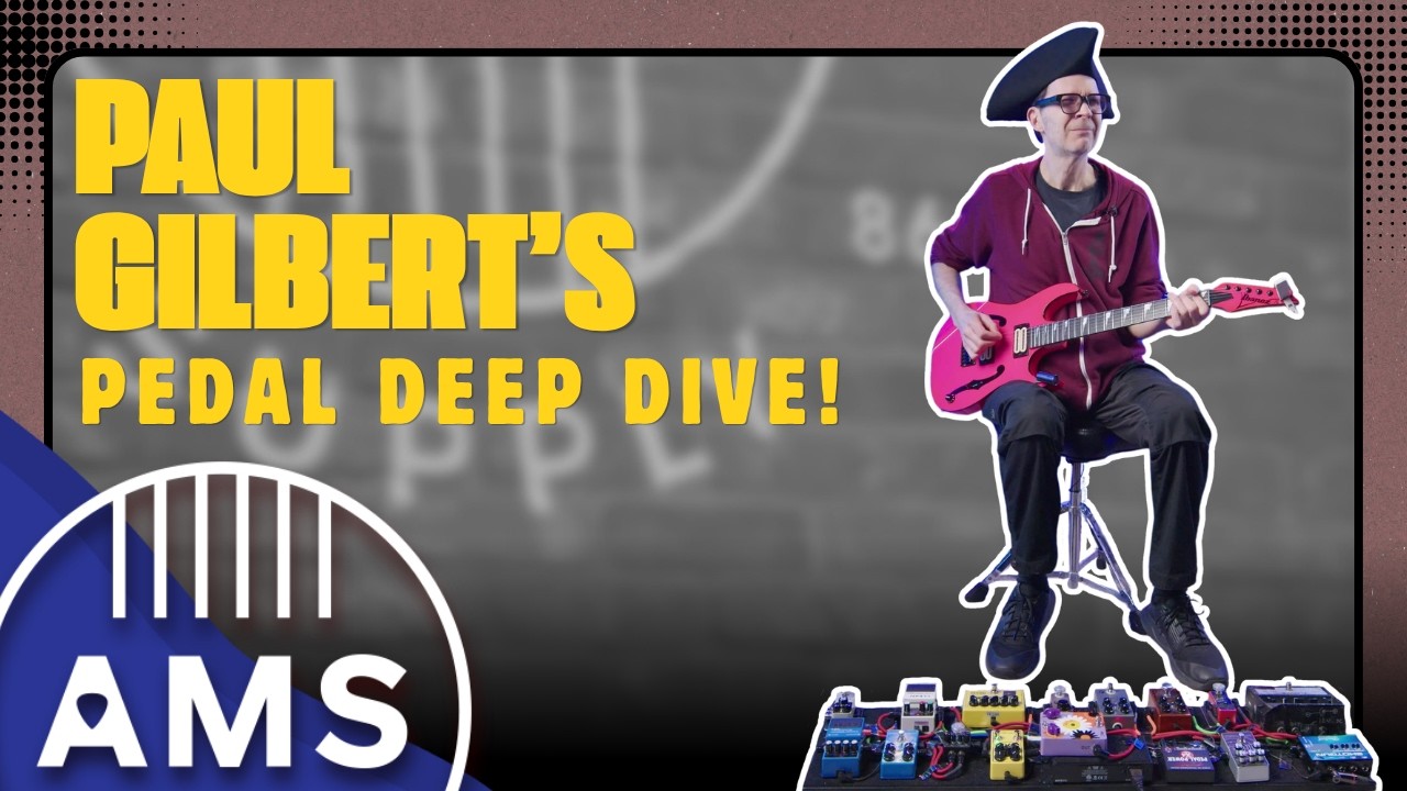 Обзор педалборда Paul Gilbert Superboard 405
