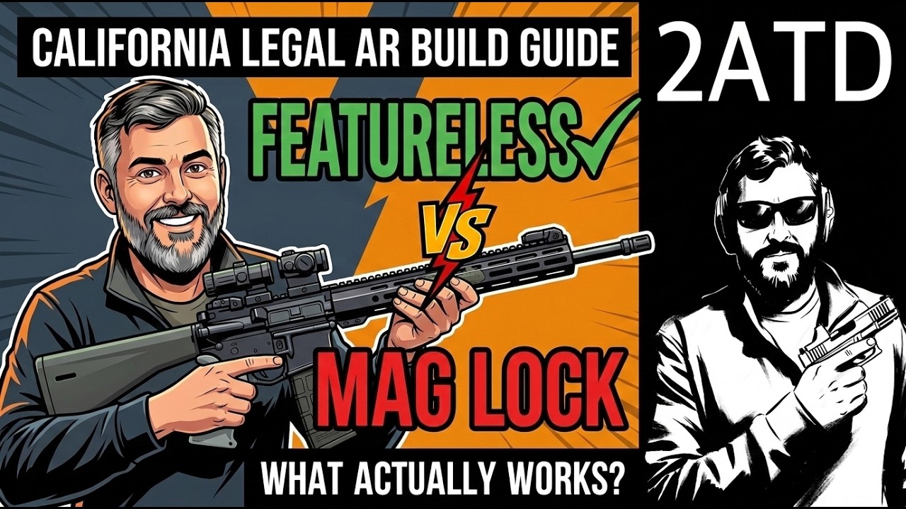 California Legal AR Build Guide   Featureless vs Mag Lock What Actually Works