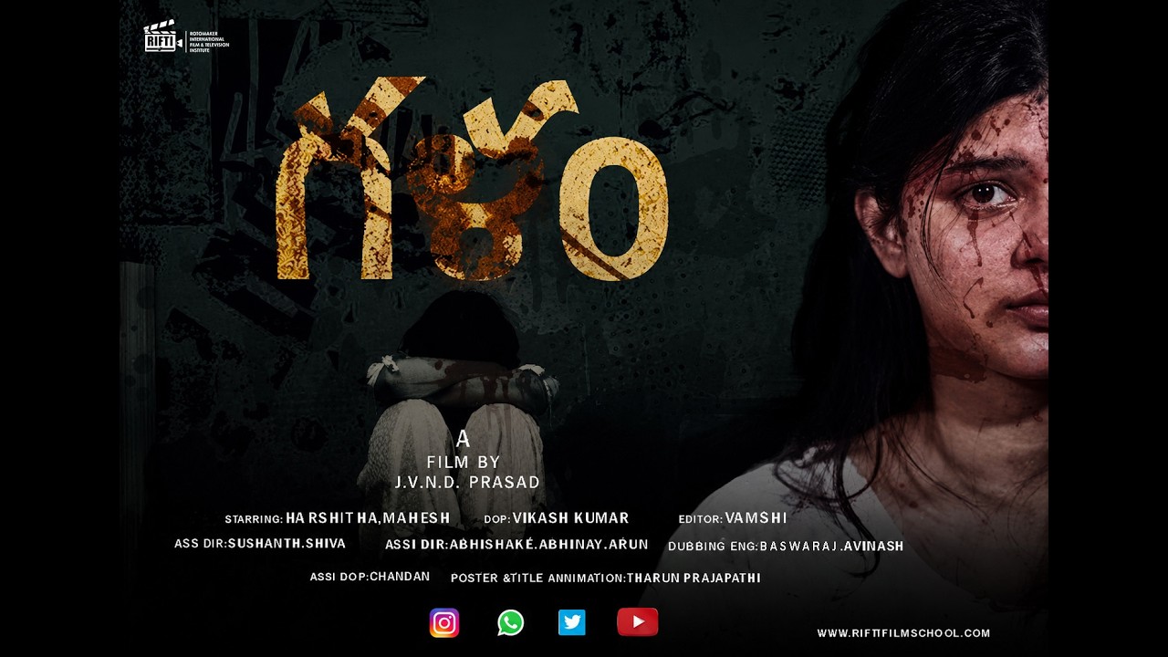 GALAM|Directed by J.V.N.D. PRASAD |A Psychological & Social Thriller | #shortfilm |RIFTI Film School