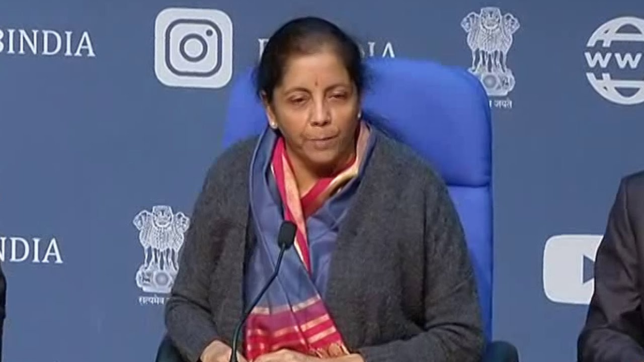 Nirmala Sitharaman Launches National Infrastructure Pipeline Report