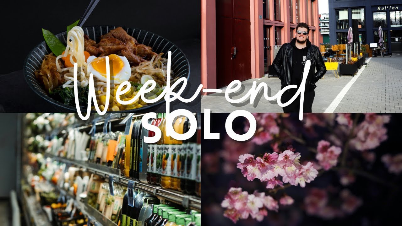 Week-￼end solo | Vlog | Recette ramens, hypersensible, shopping, Strasbourg.