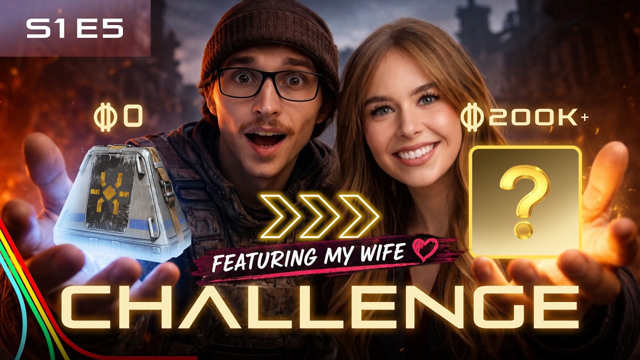 My Wife and I Attempted the $0-$200K Challenge - ($0-$125K) Challenge Buried City E5