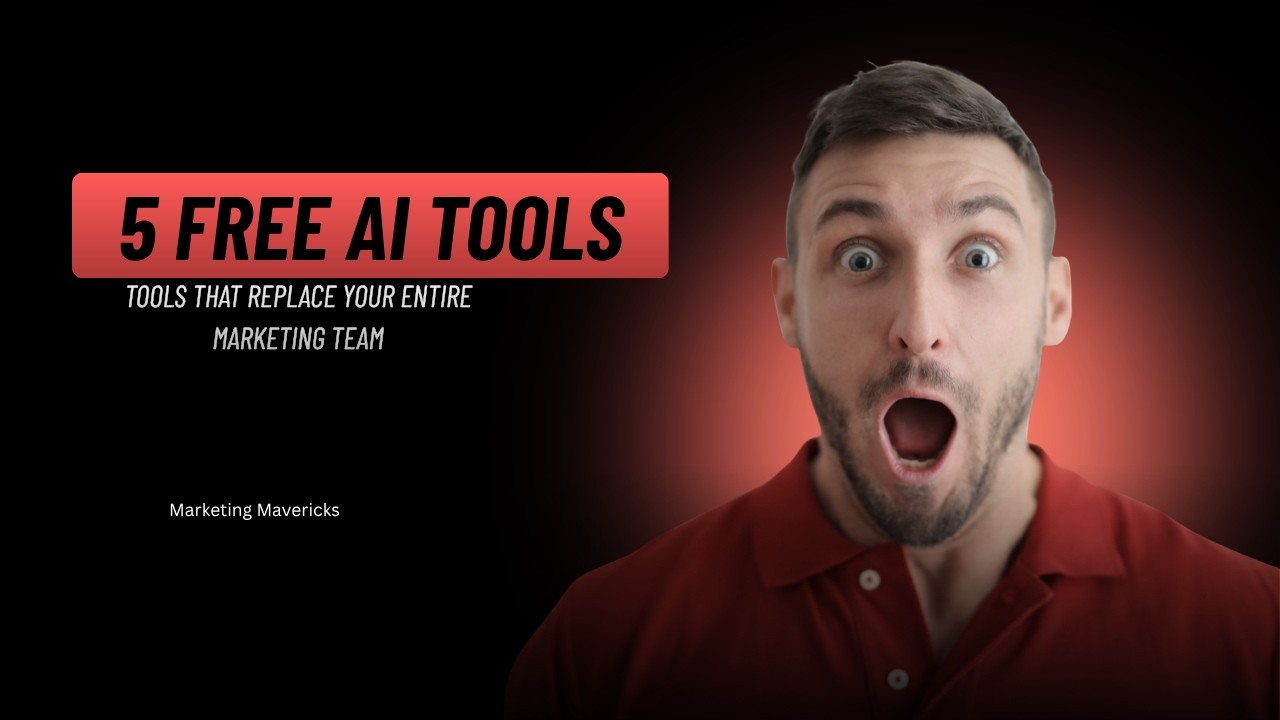 5 FREE AI Tools That Replace Your Entire Marketing Team