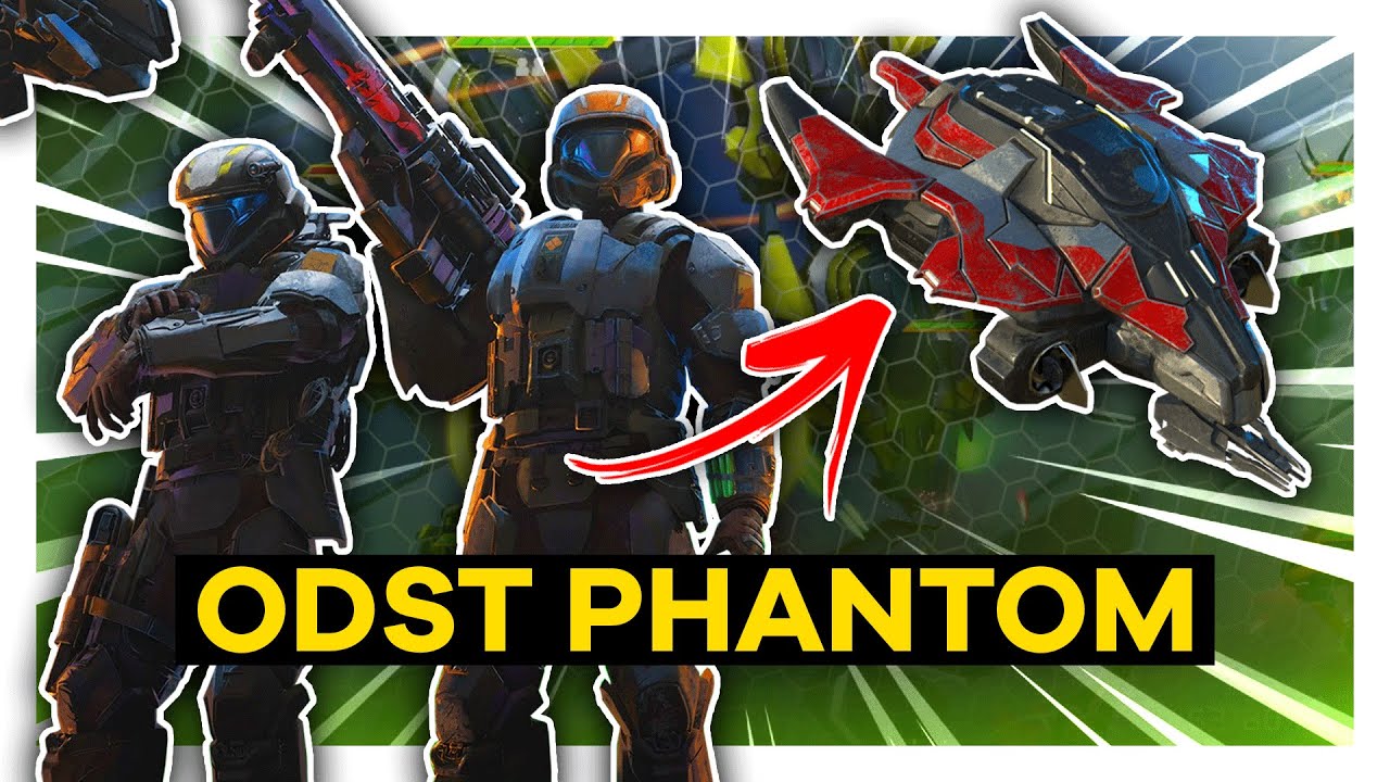 I stole his PHANTOMS and put ODST in them!