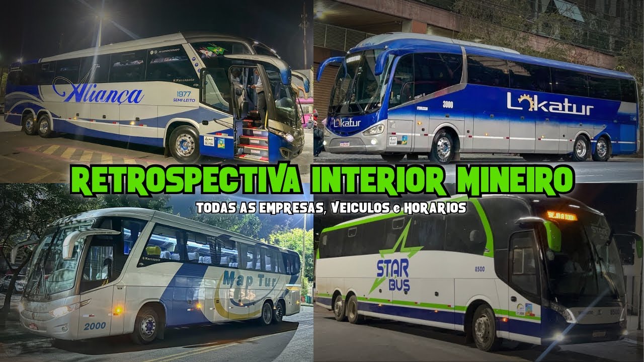 Retrospectiva 2025: INTERIOR MINEIRO! OS &Ocirc;NIBUS QUE FORAM A MINAS GERAIS A SERVI&Ccedil;O DA BUSER