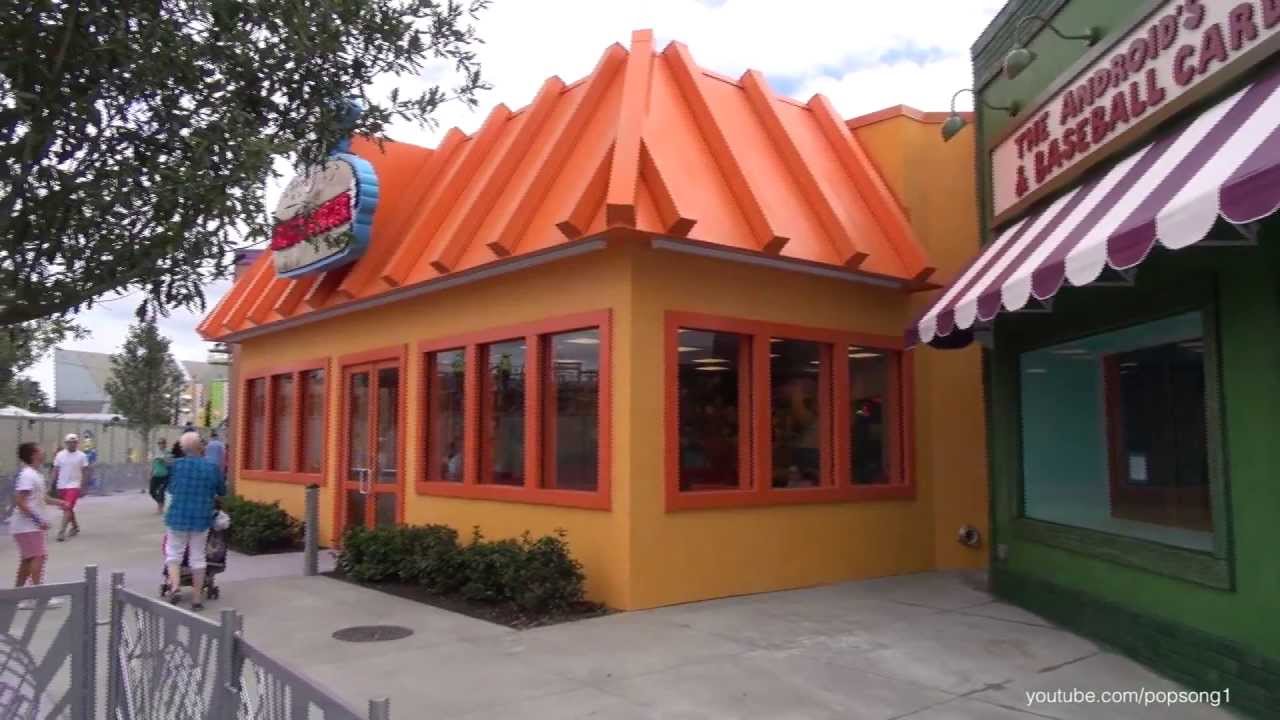 The Simpsons - Springfield Fast Food Boulevard Tour at Universal Studios Florida Orlando