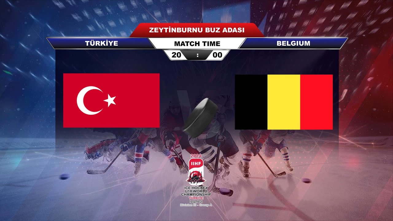 TUR - BEL | 2024 Ice Hockey U18 World Championship Division III - Group A | 4 MAR 2024