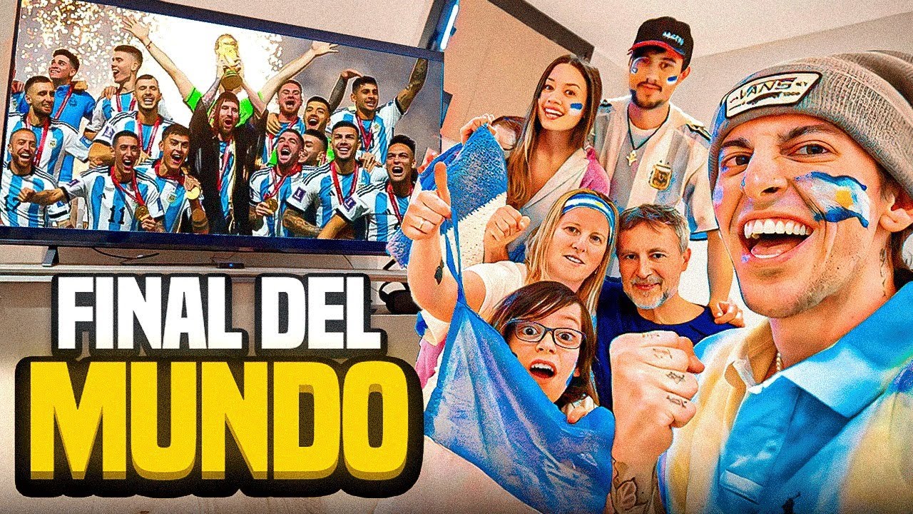 REACCI&Oacute;N A LA FINAL ARGENTINA - FRANCIA (Vlog)