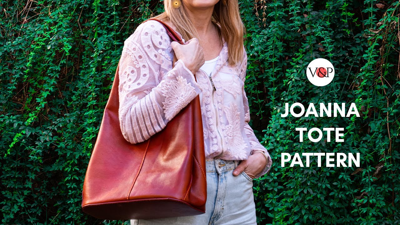 How to Make Joanna Tote (Link to Pattern in Description)