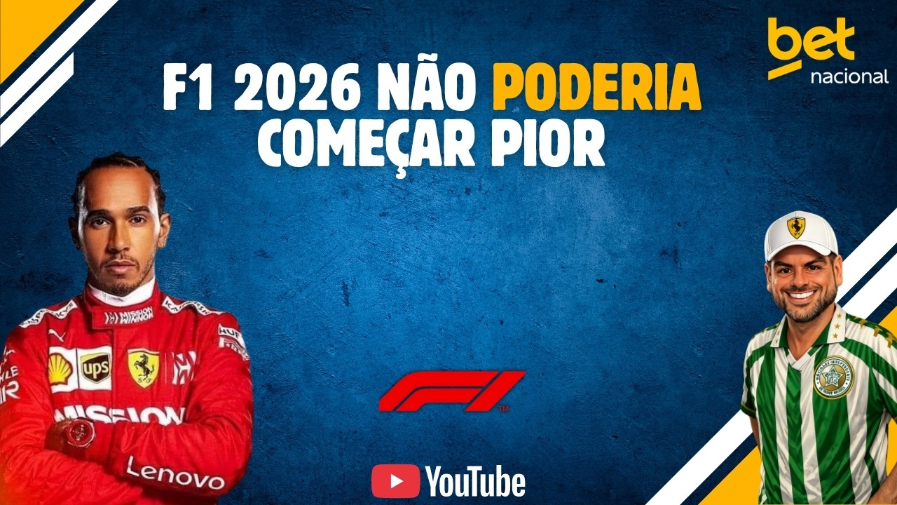 Formula 1 começa mal, muito mal