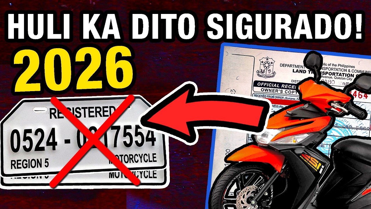 PAANO MAGPAREHISTRO NG MOTOR 2024 STEP BY STEP PROCESS BAWAL NA ANG LUMA AT WALANG PLAKA LTO 2024
