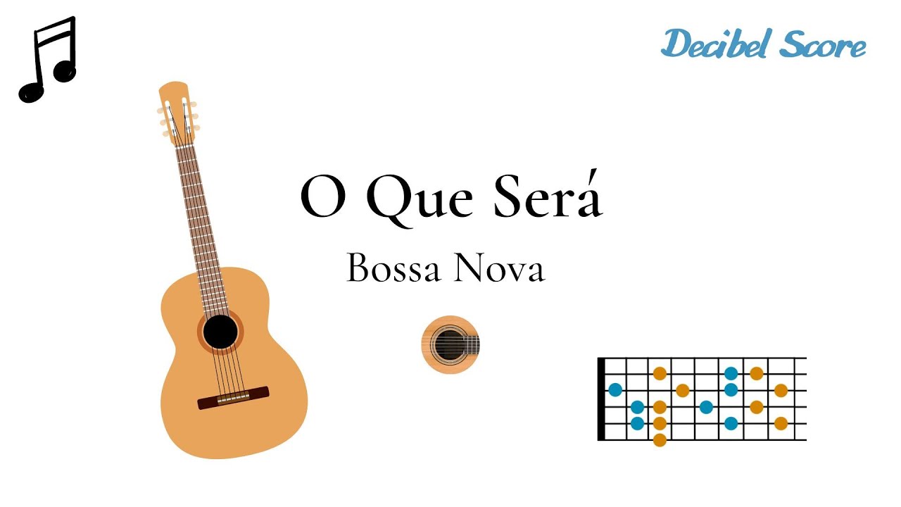 O Que Ser&aacute; | Bossa Nova | Tuto de guitarra con acordes